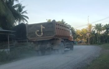 Pelaksana Jalan Preservasi Weda-Mafa-Matutin-Saketa Diduga Jual Tanah Kerukan