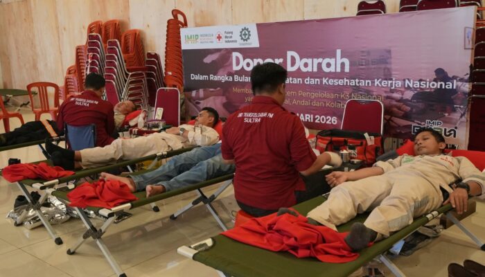 IMIP Target Salurkan 480 Kantong Darah Peringati BK3N 2026