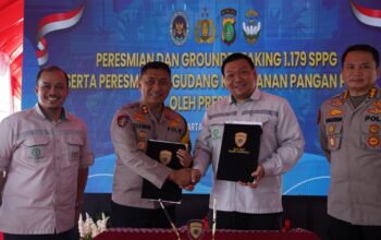 Dukung Program MBG, IMIP Hibahkan Gedung SPPG ke Polres Morowali