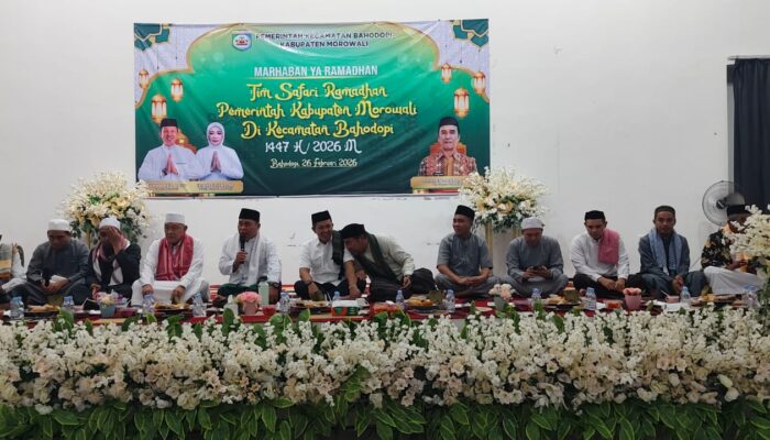Koramil 1311-09/Bahodopi, Hadiri Safari Ramadhan di Bahodopi