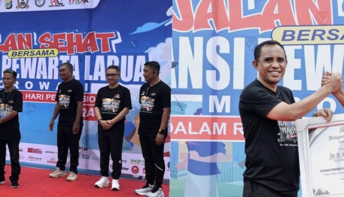 Gubernur Anwar Hafid Apresiasi APL pada Peringatan HPN 2026 di Morowali