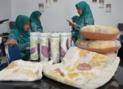 CSR IMIP Inisiasi Kerajinan Ecoprint, Pacu Ekonomi Kreatif Lokal
