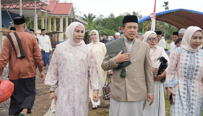 Rayakan Idulfitri di Witaponda, Bupati Morowali Hadir Langsung di Tengah Warga