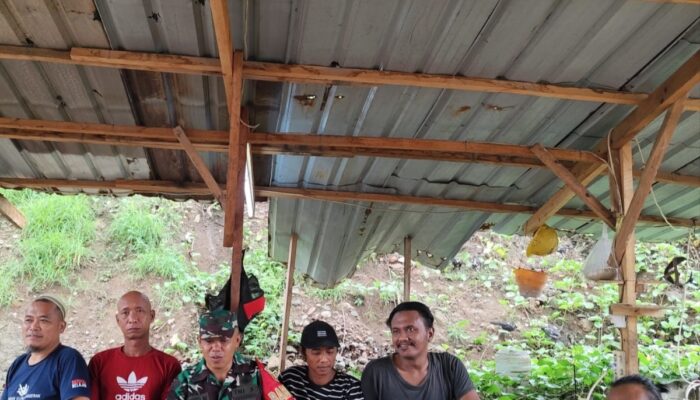 Lewat Anjangsana Babinsa Koramil 1311-09/Bahodopi, Serka Abd. Havid Meraphi Ajak Warga Jaga Ketertiban 