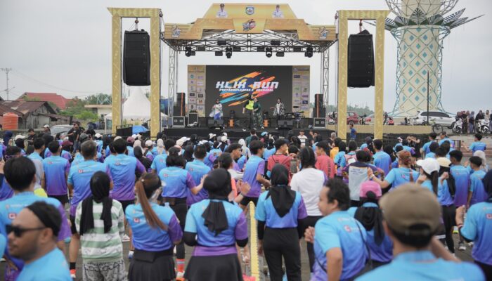 Klik Run Morowali Banjir Peserta, Bukti Morowali Makin Maju