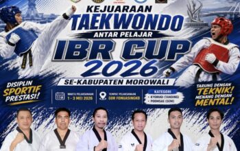 Kejuaraan Taekwondo IBR Cup Morowali 2026 Akan Digelar Pekan Depan
