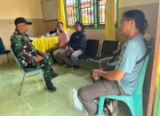 Babinsa Koramil 1311-09/Bahodopi Laksanakan Komsos bersama Warga Desa Bahodopi