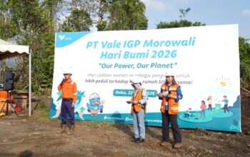 PT Vale Perkuat Aksi Hijau di Morowali pada Hari Bumi 2026