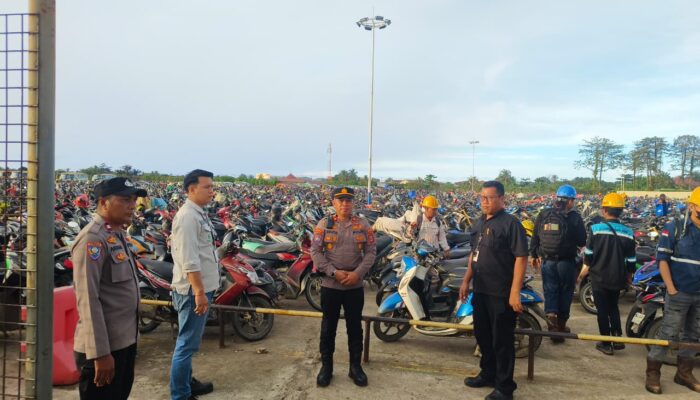 Polres Morowali Perkuat Pengamanan, Sosialisasikan Pencegahan Curanmor di Kawasan PT IMIP