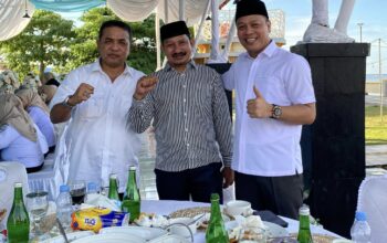 Ketua Umum DPD LAKIP Pejuang 45 Sulteng Bertemu Kadis ESDM di Bungku, Berpose dengan Gubernur Anwar Hafid