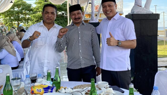 Ketua Umum DPD LAKIP Pejuang 45 Sulteng Bertemu Kadis ESDM di Bungku, Berpose dengan Gubernur Anwar Hafid