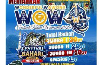 Ketua Tim IBR Apresiasi MORFINC Raih Juara 1 Festival Bahari Wawonii 2026, Harumkan Nama Morowali