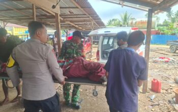 TNI-Polri Bahodopi Evakuasi Penemuan Mayat Karyawan di Mess Desa Padabaho