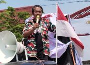Warga Desa Topogaro dan Laskar Merah Putih Sampaikan Aspirasi di Polres Morowali