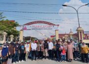 Ratusan Warga Desa Topogaro Audiensi di Polres Morowali Terkait Dana Tali Asih