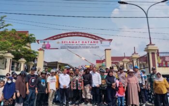 Ratusan Warga Desa Topogaro Audiensi di Polres Morowali Terkait Dana Tali Asih