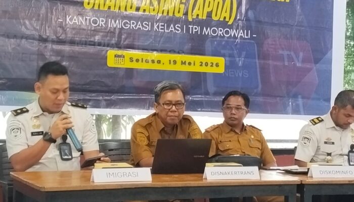 Imigrasi Morowali Gandeng Media Cegah Hoaks TKA Lewat Sosialisasi APOA di Bungku Tengah