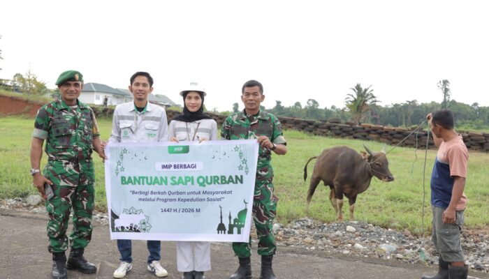 Jelang Idul Adha 1447 H, IMIP Salurkan Puluhan Hewan Kurban