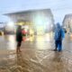 Babinsa Bahodopi Siaga Penuh, Pantau Titik Rawan Banjir Saat Hujan Tinggi