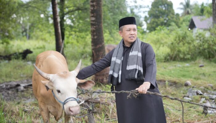 Bupati Morowali Salat Idul Adha di Sombori: “Idul Fitri di Daratan, Idul Adha di Kepulauan Adalah Janji Kami”