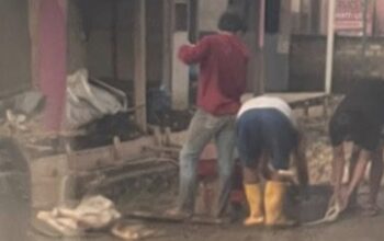 Drainase Depan SPBU Baru Bahodopi Diduga Dikerjakan Asal-asalan, Warga Pertanyakan Anggaran