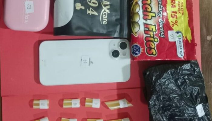 Satresnarkoba Morowali Bekuk Wanita Pembawa 45 Gram Sabu di Bahodopi