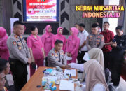 Aksi Kemanusiaan Warnai Hari Bhayangkara ke-80, Polres Morowali Gelar Donor Darah