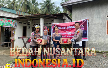 600 Paket Sembako Disebar Polres Morowali, Wujud Peduli Polri di HUT Bhayangkara ke-80