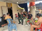 Babinsa Bahodopi Rapatkan Barisan dengan Desa dan Linmas, Jaga Stabilitas Wilayah