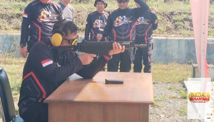 Kapolres Morowali Buka Latihan dan Lomba Menembak Internal, Media Ikut Dilibatkan