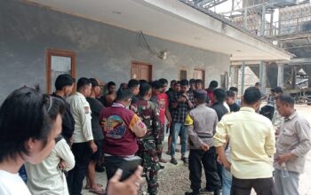 Warga Unsongi Kepung PT RUJ: 13 Rumah Retak Blasting Belum Diganti Rugi