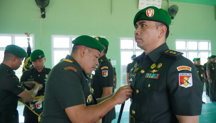 Danrem 132/Tadulako Pimpin Sertijab Dandim 1311/Morowali: Tongkat Komando Berganti, Semangat Pengabdian Tetap Menyala
