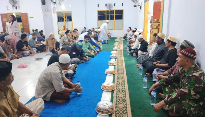 Sambut Tahun Baru Islam, Koramil Bahodopi Hadiri Majelis Akbar di Kurisa