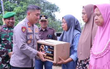 Polres Morowali Resmikan Bak Air Bersih di Bahomoleo, Warga Dusun Lala Tak Lagi Kesulitan Air