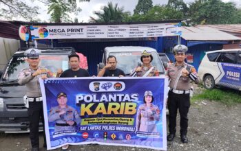 POLANTAS KARIB: SAT LANTAS MOROWALI SAPA OPANG BUNGKU TENGAH, AJAK TERTIB DI JALAN