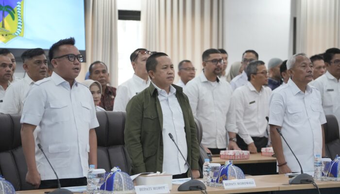 BUMI MOROWALI DIBERESKAN! BUPATI IKSAN KEJAR SERTIFIKAT ASET DAERAH CEGAH KORUPSI