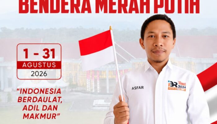 IBR Morowali Ajak Warga Kibarkan 1000 Bendera Merah Putih di Dalam Kota dan Jalur Dua Bungku