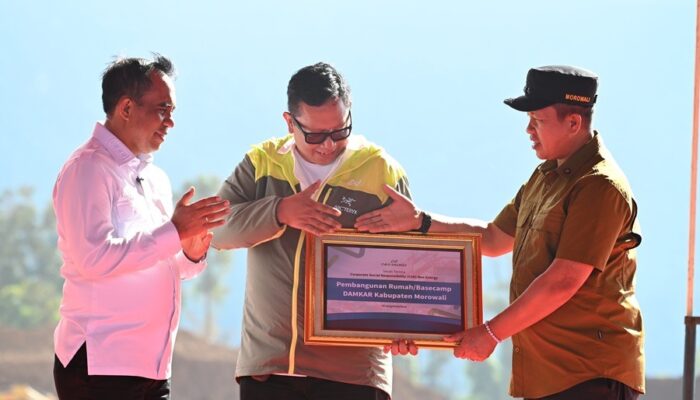 Bupati Morowali Hadiri Penyerahan CSR New Energy, Perkuat Pembangunan dan Pemberdayaan Masyarakat