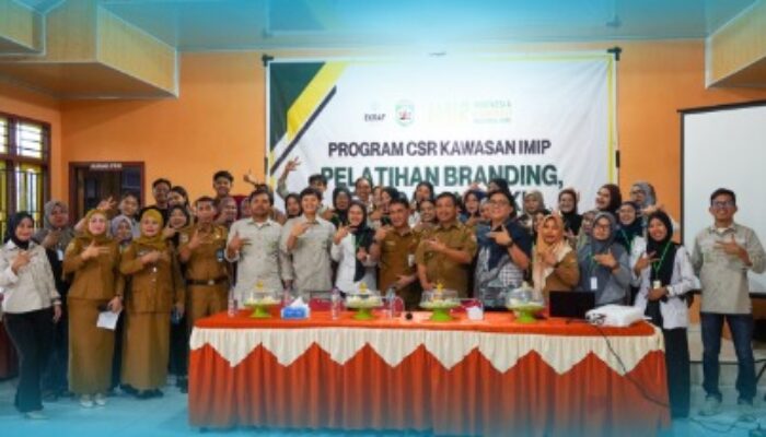 Disparbudpora Morowali dan CSR PT IMIP Perkuat Daya Saing UMKM Melalui Pelatihan Branding, Pemasaran, dan HKI