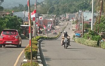 IBR Tancapkan 1000 Bendera Merah Putih di Kota Bungku