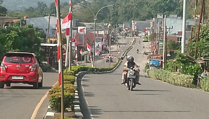 IBR Tancapkan 1000 Bendera Merah Putih di Kota Bungku