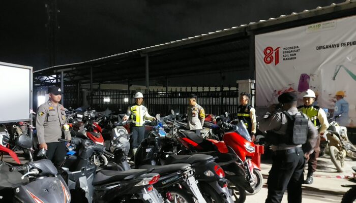 Jelang HUT ke- 81 RI! Polres Morowali dan Polsek Jajaran Gencarkan KRYD Malam untuk Ciptakan Kamtibmas Kondusif