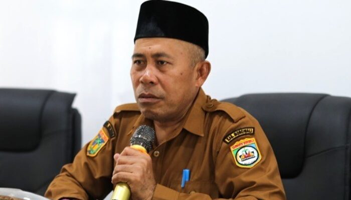Asisten III Afridin Pimpin Rakor Penertiban dan Pengamanan Aset Rusunawa Labota