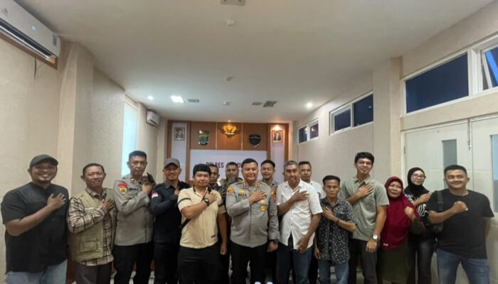 “KAMI TIDAK ANTI KRITIK!” PESAN TEGAS KAPOLRES MOROWALI DI PERTEMUAN PERDANA DENGAN MEDIA