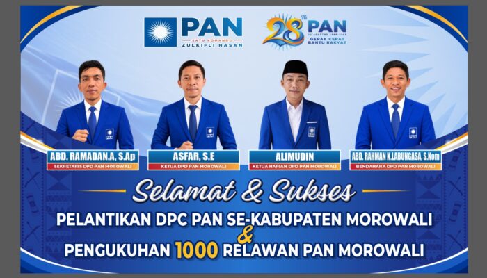 PAN Morowali Rayakan HUT ke-28 Lewat Lomba Dero, Pasha Ungu Dijadwalkan Hadir