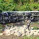 Mobil Pengangkut Semen KOPDES Dolik Halmahera Selatan Masuk Jurang