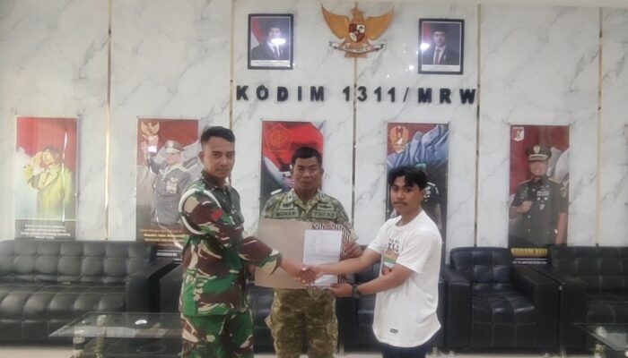 Kodim 1311/Morowali Selesaikan Secara Kekeluargaan atas Perselisihan, Kedua Belah Pihak Sepakat Berdamai