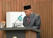 Asisten III Bidang Administrasi dan Umum Afridin Hadiri Rapat Paripurna Pembukaan Masa Sidang I Tahun 2026-2027