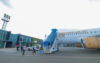 Resmi! Rute Penerbangan IMIP – Palu Dibuka, Tempuh 45 Menit Pakai Super Air Jet