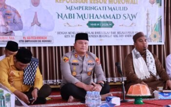 Polres Morowali Peringati Maulid Nabi: “Jadilah Polisi yang Dirindukan Masyarakat”